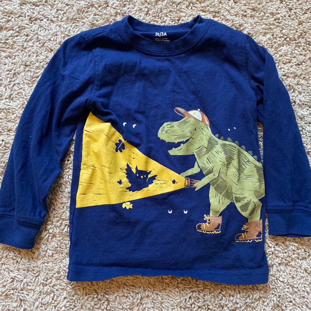 Carters 3T, Boys Long-Sleeve T-shirt